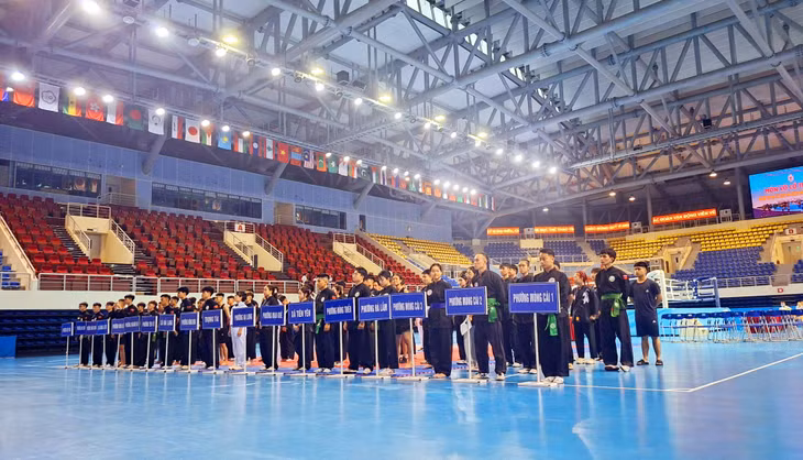 Môn võ cổ truyền Đại hội TDTT tỉnh lần thứ X năm 2026 thu hút 17 đoàn trong toàn tỉnh về tham dự.