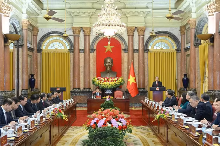 Toàn cảnh buổi lễ.