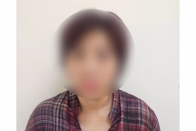 P.T.T.N có hành vi bán số lô, số đề trái phép. Ảnh: Công an Hà Nội