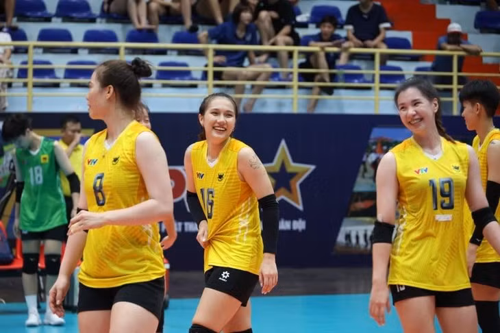VTV Bình Điền Long An là ứng viên vô địch giải bóng chuyền quốc gia 2026. Ảnh: VFV