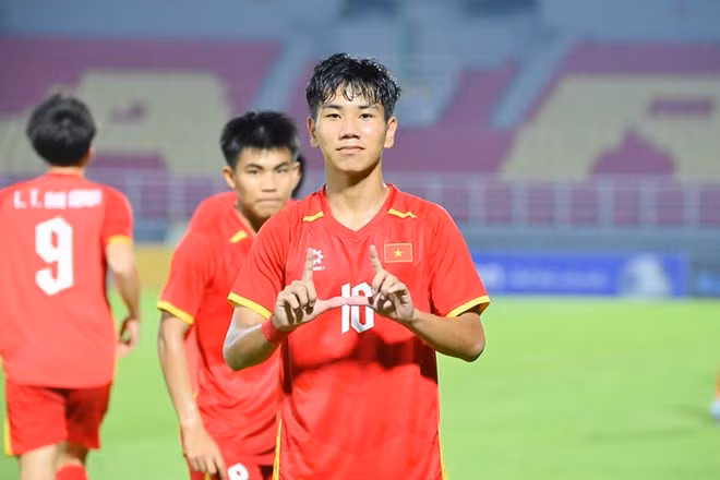 U17 Việt Nam hướng đến chức vô địch Đông Nam Á 2026. Ảnh: VFF