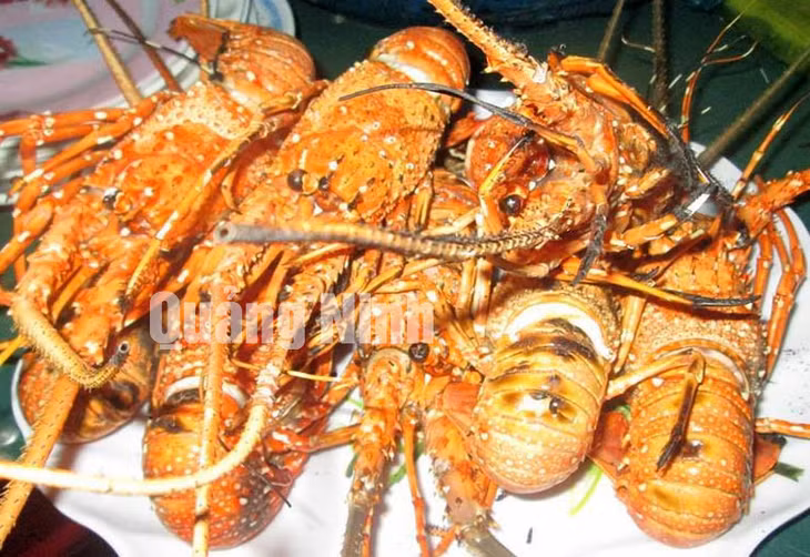 Tôm hùm nướng Hạ Long