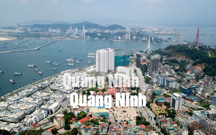 Một góc TP Hạ Long (8-2020). Ảnh Đỗ Phương