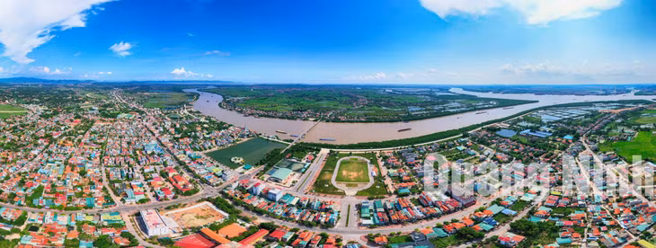 Thị xã Quảng Yên (9-2020). Ảnh: Hùng Sơn