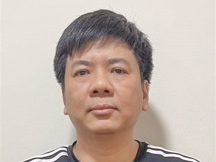 Ông Nguyễn Ngọc Thủy ("Shark" Thủy) bị khởi tố về tội Lừa đảo chiếm đoạt tài sản. (Ảnh: Bộ Công an)
