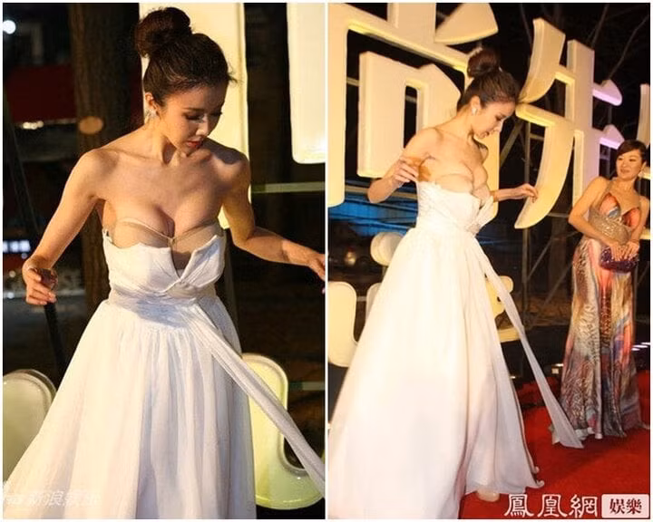 Tôn Phi Phi âm thầm rời showbiz sau scandal dàn dựng vụ tụt váy trên thảm đỏ.