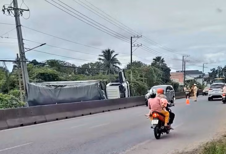 Hiện trường vụ tai nạn. Ảnh: NDCC.