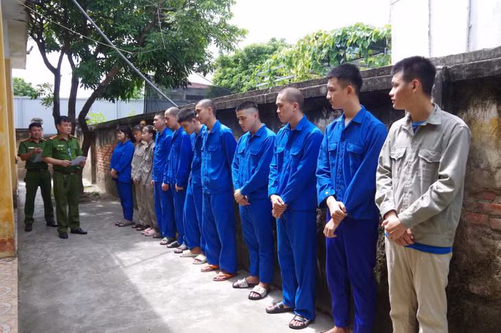 Các đối tượng trong vụ án.