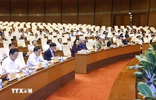 Đại biểu dự khai mạc. (Ảnh: Doãn Tấn/TTXVN)