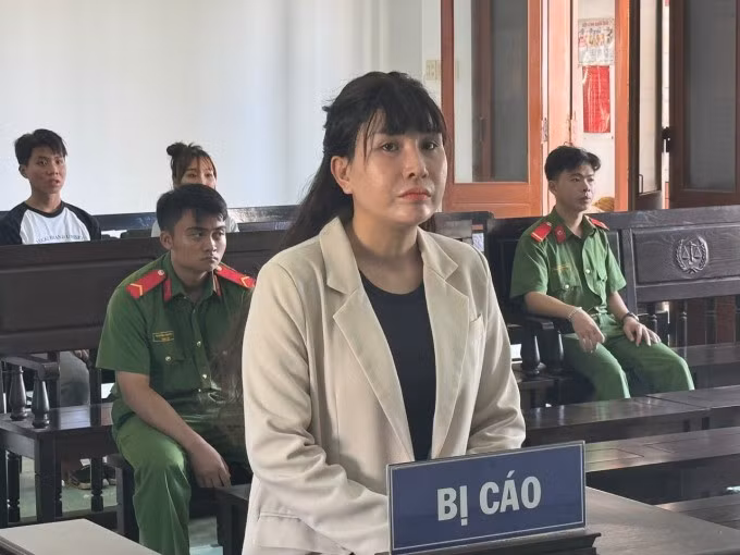 Kiều tại phiên toà ngày 6/8. Ảnh: Bùi Toàn