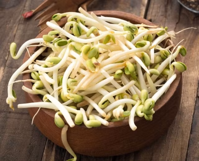 Giá đỗ chứa nhiều protein dễ tiêu hóa.