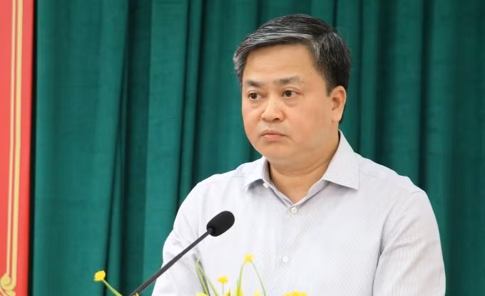 Ông Lê Đức Thọ trước khi bị bắt, tháng 5/2023. Ảnh: TTXVN
