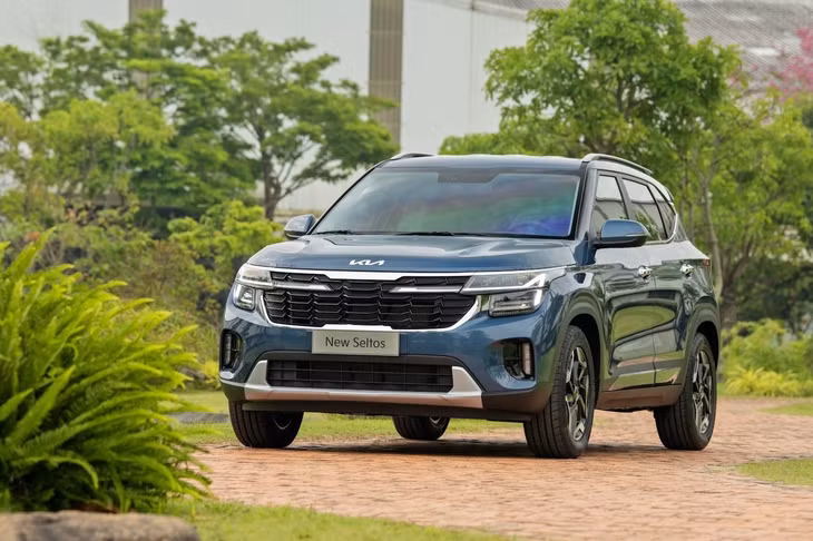 KIA Seltos 2024 có khoảng giá dao động khá rộng, từ 599-799 triệu đồng. Ảnh: THACO
