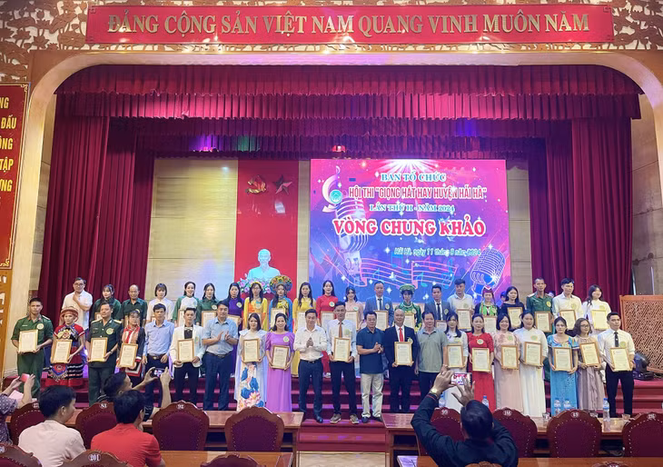 Huyện Hải Hà đã tổ chức vòng chung khảo hội thi Giọng hát hay huyện Hải Hà lần thứ II năm 2024.