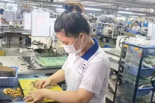 Chỉ số sản xuất công nghiệp 7 tháng năm 2024 so với cùng kỳ năm trước tăng ở 60 địa phương và giảm ở 3 địa phương trên cả nước. Ảnh: QN