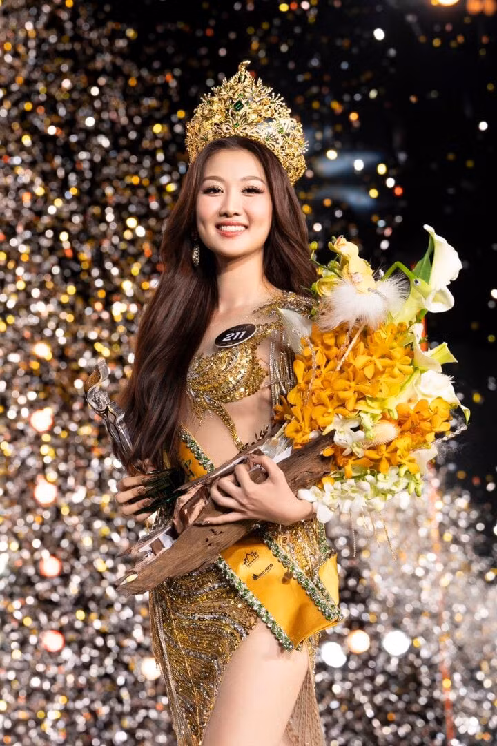 Hoa hậu Quế Anh đăng quang Miss Grand Vietnam 2024.