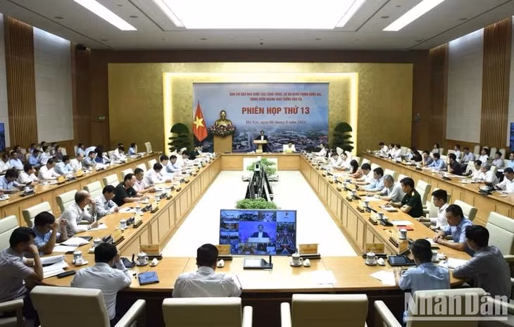 Quang cảnh Phiên họp thứ 13 của Ban Chỉ đạo (Ảnh: TRẦN HẢI)