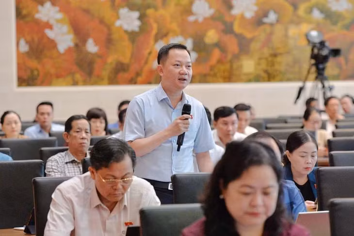 Đại biểu Trịnh Xuân An (đoàn Đồng Nai).