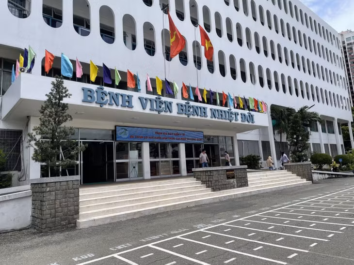Các ca bệnh đậu mùa khỉ tại Thành phố điều trị tại Bệnh viện Bệnh Nhiệt đới TP Hồ Chí Minh.