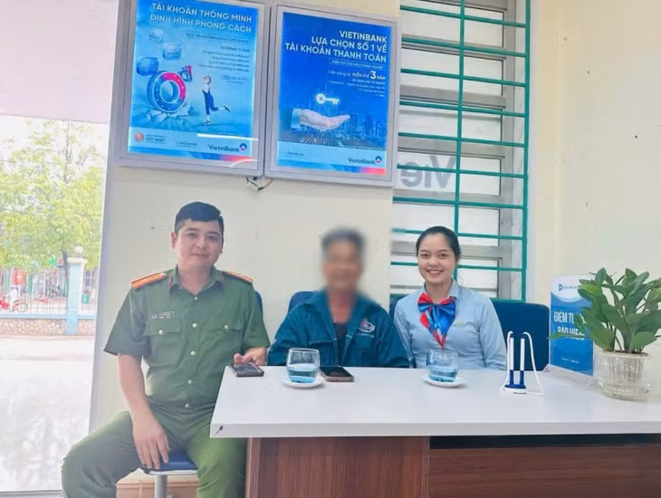 Nhờ sự cảnh giác của nhân viên ngân hàng mà ông N.V.Đ đã không mất hơn 500 triệu đồng.
