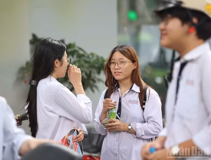 Thí sinh tại kỳ thi tốt nghiệp THPT năm 2026 (Ảnh: ĐẠI THẮNG)
