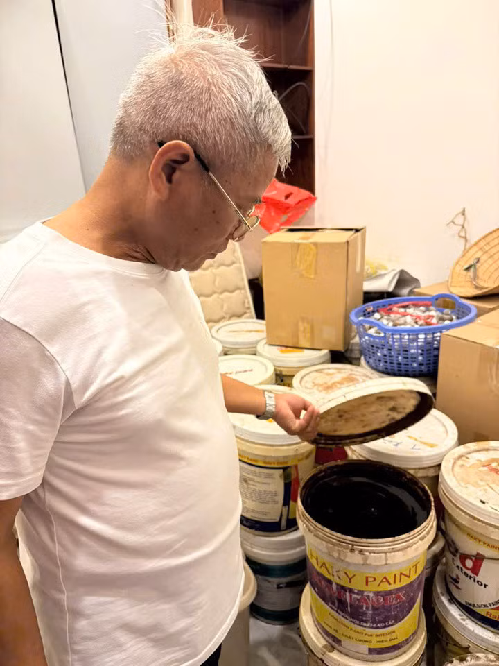 Nguyên liệu sản xuất tại khu vực sản xuất. (Ảnh: CACC)