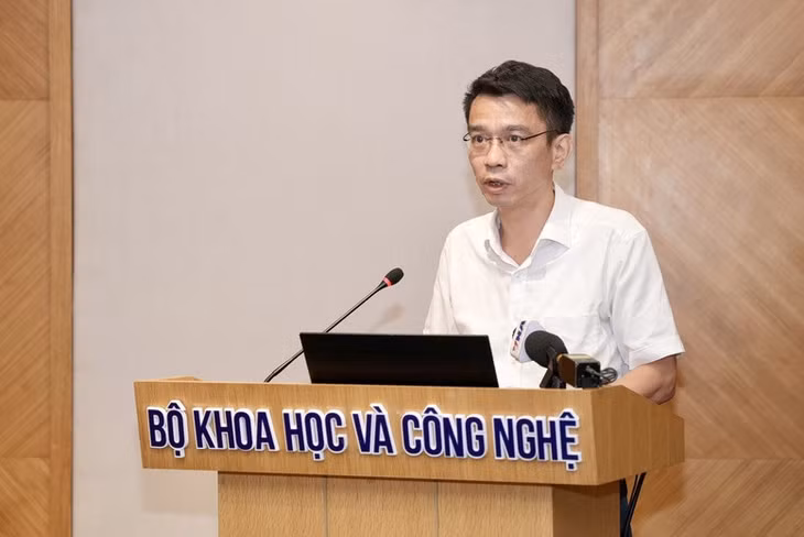 Ông Lưu Quang Minh, Phó Vụ trưởng Vụ Khoa học Kỹ thuật và Công nghệ (Bộ KH&amp;CN) - Ảnh: VGP/TG