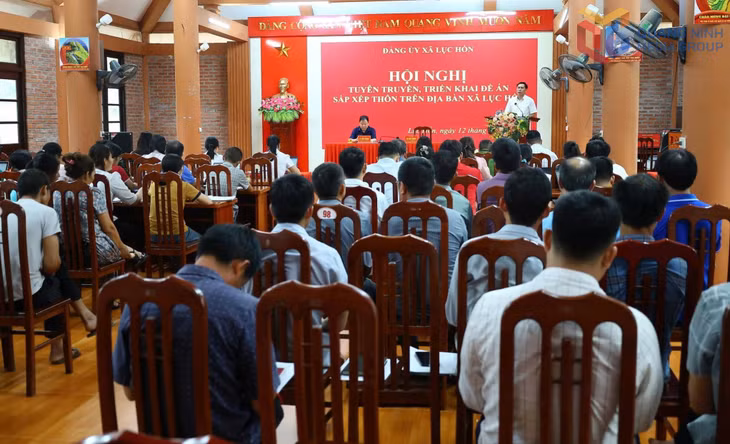Xã Lục Hồn tổ chức Hội nghị tuyên truyền triển khai Đề án sắp xếp các thôn trên địa bàn.