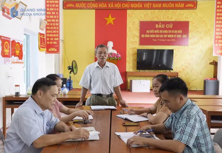 Cán bộ, đảng viên, nhân dân xã Đầm Hà đồng tình cao với Đề án sắp xếp thôn, khu phố trên địa bàn.&nbsp;