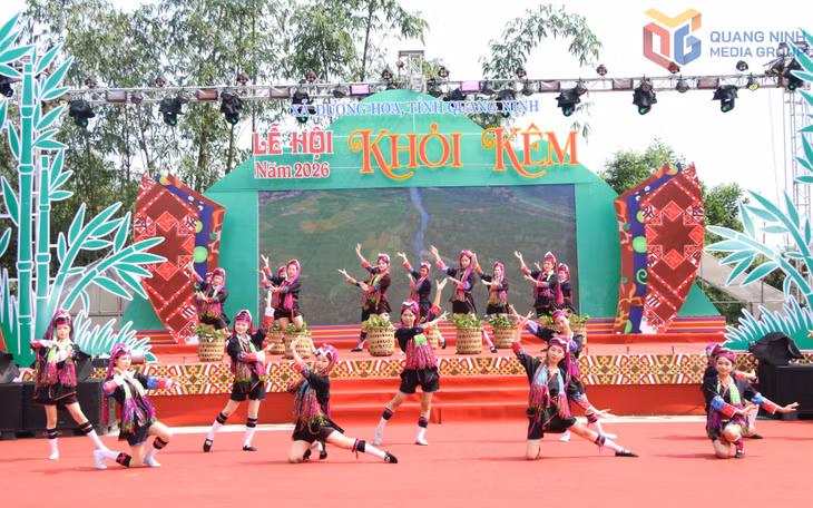 Lễ hội Khỏi Kêm là lễ hội truyền thống mang đậm bản sắc văn hóa của người Dao tại xã Đường Hoa. Ảnh: Nguyễn Dung