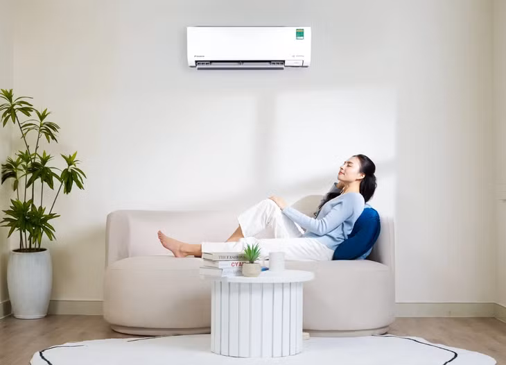 Cùng một dòng điều hòa, cùng công năng nhưng mức giá sẽ tăng theo từng mức công suất khác nhau.