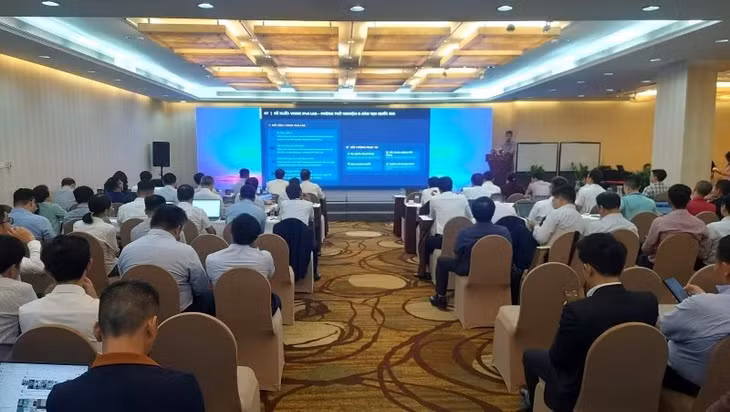 Quang cảnh tổng kết Chương trình IPv6 For Gov giai đoạn 2021-2025.