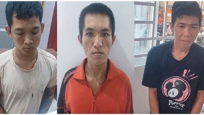 Công an đã ra quyết định khởi tố vụ án, khởi tố bị can và thi hành lệnh tạm giam 3 đối tượng để điều tra về hành vi cướp giật tài sản. Ảnh: CACC