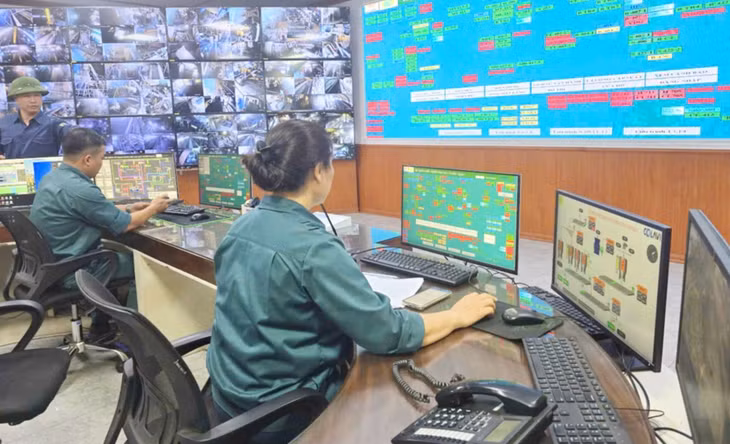 Tuyển than Cửa Ông đẩy mạnh ứng dụng công nghệ trong quản lý, điều hành góp phần giảm chi phí vận hành và cải thiện điều kiện làm việc cho người lao động.