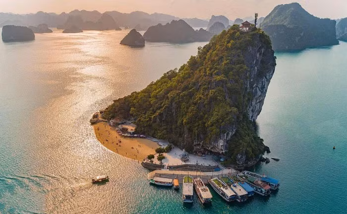Đảo Ti Tốp (Nguồn: Báo Dân trí)
