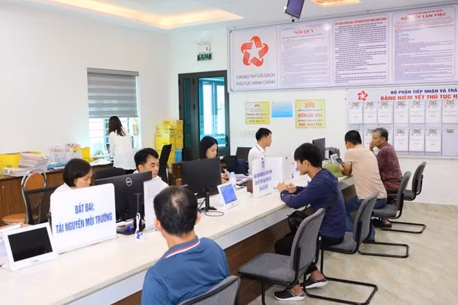 Chuẩn hóa mô hình cấp xã để chuyển đổi số vận hành thông suốt. Ảnh: Mai Dung