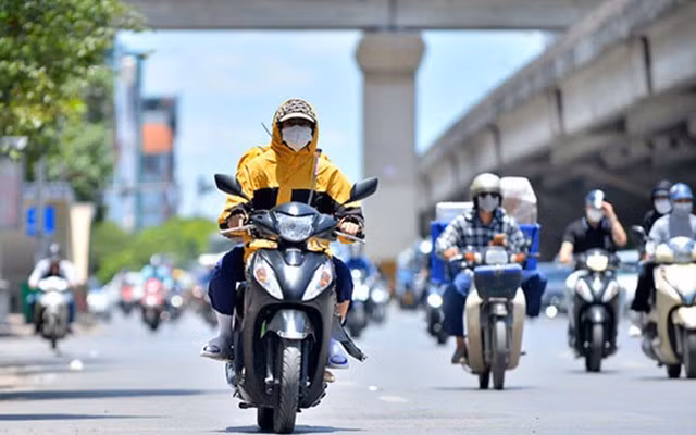 Miền Bắc nắng nóng rất gay gắt những ngày tới.