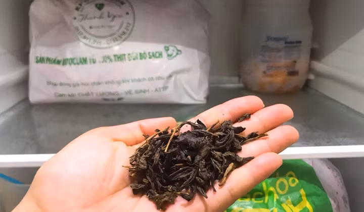 Đặt vài túi trà vào các góc của tủ lạnh để giúp khử mùi, sau khoảng 1 tuần nên thay mới để đạt hiệu quả tốt nhất. (Ảnh minh họa)