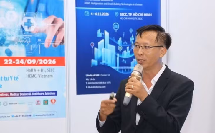 Ông Hoàng Văn Tam, Giám đốc Công ty Công nghệ DigiTech Solutions.