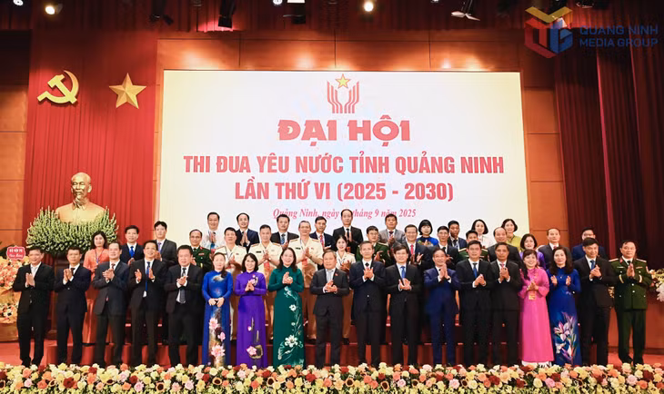 Các đại biểu tham dự Đại hội thi đua yêu nước tỉnh Quảng Ninh lần thứ VI (tháng 9/2025). Ảnh: Minh Hà