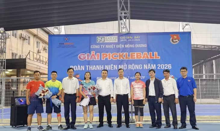 Giải Pickleball Đoàn thanh niên mở rộng được tổ chức vào tháng 3/2026.