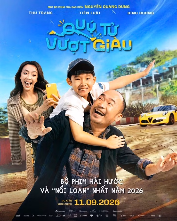 First look poster Quý tử vượt giàu - Ảnh: ĐPCC