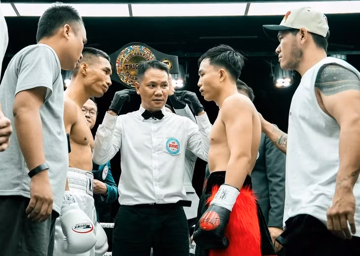 Tổ trọng tài boxing không có sai phạm khi chấm điểm - Ảnh: NVCC