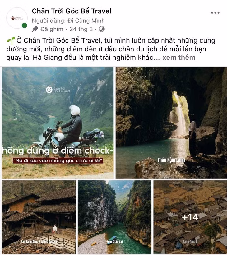 Tác giả chèn logo chằng chịt nhưng bị mất bản quyền vì người khác dùng trí tuệ nhân tạo xóa logo - Ảnh: ĐINH VĂN THẮNG - Chân Trời Góc Bể Travel cung cấp