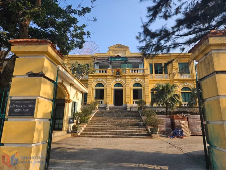 Trụ sở Liên đoàn Lao động tỉnh được người Pháp xây dựng từ năm 1896.