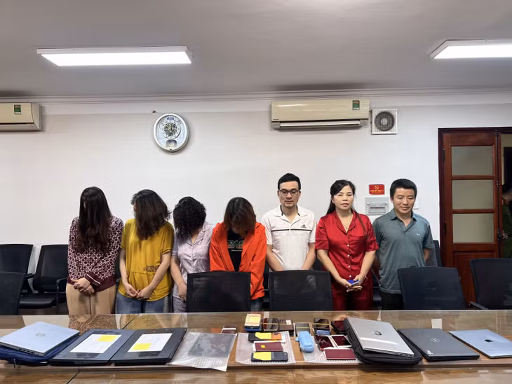 Các đối tượng trong vụ án.