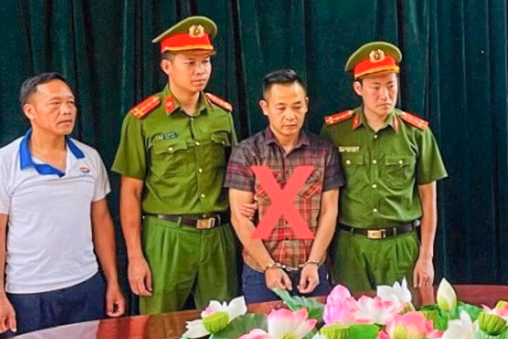 Bị can Đoàn Trọng Đạt thời điểm bị bắt giữ. (Ảnh: CACC)