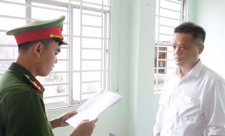 Bị can Nguyễn Tấn Triều - Ảnh: TIẾN VĂN