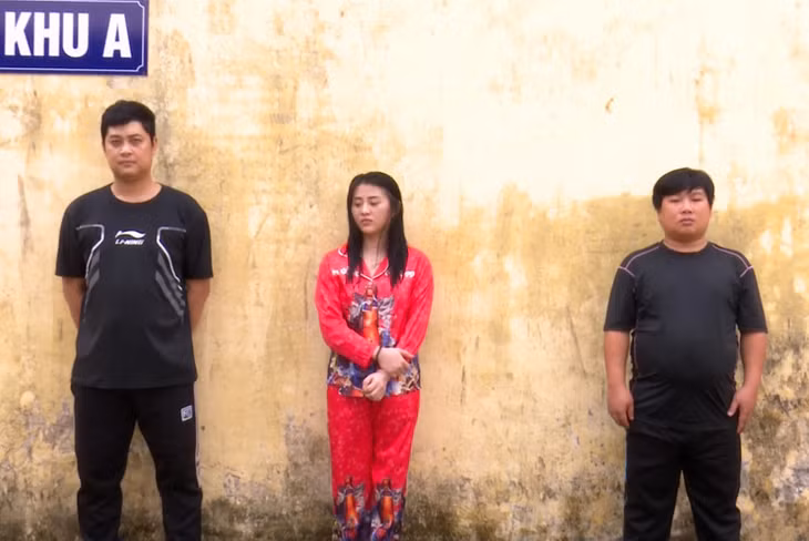 3 đối tượng: Huynh, Trân, Vũ.