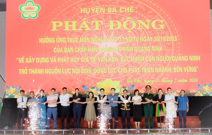Huyện Ba Chẽ quyết tâm thi đua thực hiện tốt các nội dung theo tinh thần Nghị quyết số 17-NQ/TU của tỉnh.